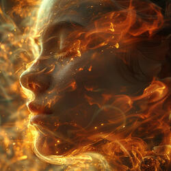 Fuego Binaural Para La Tranquilidad Nocturna