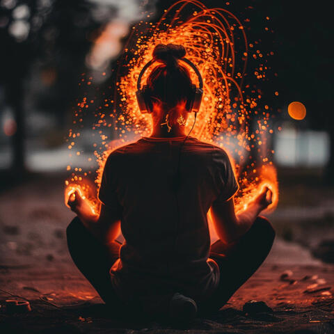 Fire's Embrace: Music for Gentle Relaxation