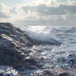 Serenity from the Waters' Hushed Lull