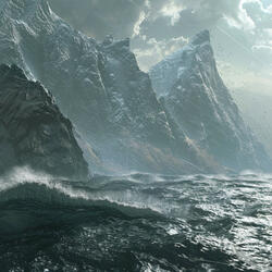 Tranquility in the Ocean's Gentle Waves
