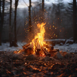 Llamas Serenas De La Meditación Binaural