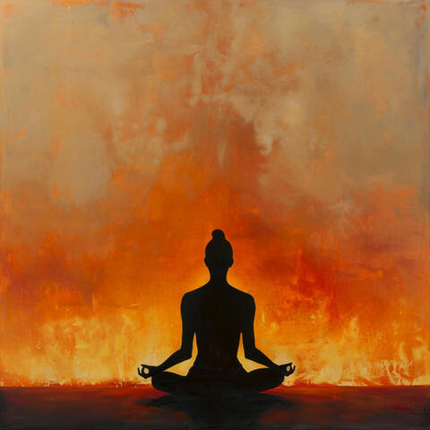 Meditación De Fuego: Serenidad De Las Llamas