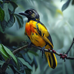 Forest Echoes in Feathered Fidelity