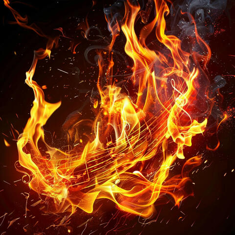 Burning Chords: Fire Music Fusion
