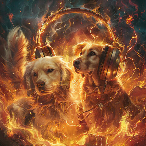 Warm Hearth Pets: Soothing Fire Music for Animals