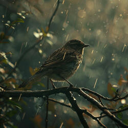 Soothing Bird Chirps and Rain for Cats
