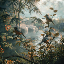 Calming Avian Harmonies and Ambient Sounds