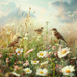 Birdsong Echoes through the Forest