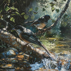 Nature's Harmony for Mindful Quiet