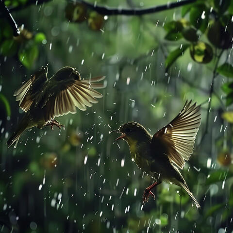Binaural Rain and Birds: Soothing Nature Sounds for Sleep