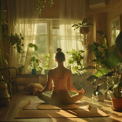 Yoga Serenity in Ambient Layers
