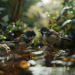 Lullaby of the Stream and Birds