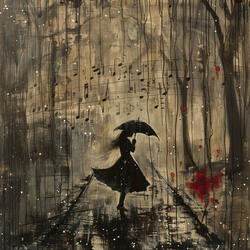 Melodic Rain in Nature's Orchestra