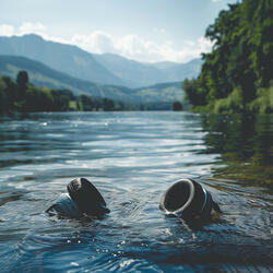 River's Voyage in Harmony