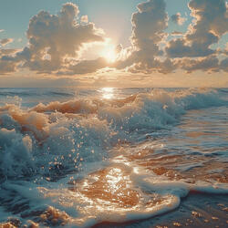 Ambiente Tranquilo Junto Al Mar