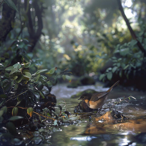 Soothing Baby Sleep with Binaural Nature Birds and Creek