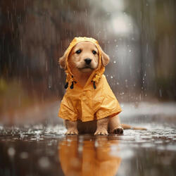 Lluvia Y Truenos Relajantes Para Canes