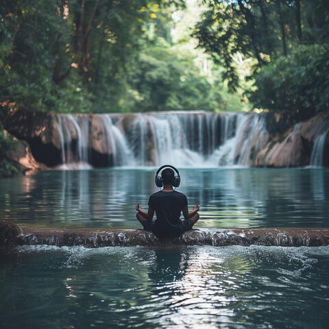 Yoga at the River: Flowing Water Melodies