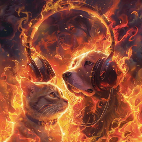 Warm Fire Tails: Music for Pet Relaxation