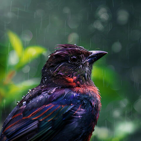 Peaceful Binaural Melodies: Nature’s Birds and Rain