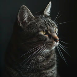 Gentle Paws on Piano Keys