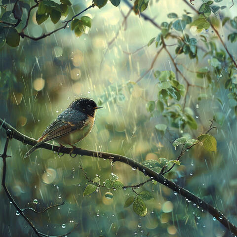 Melodías De Lluvia De La Naturaleza: Sueño Reconfortante De Aves Binaurales - 92 96 Hz