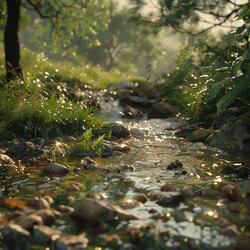 Soft Ripples on a Quiet Stream