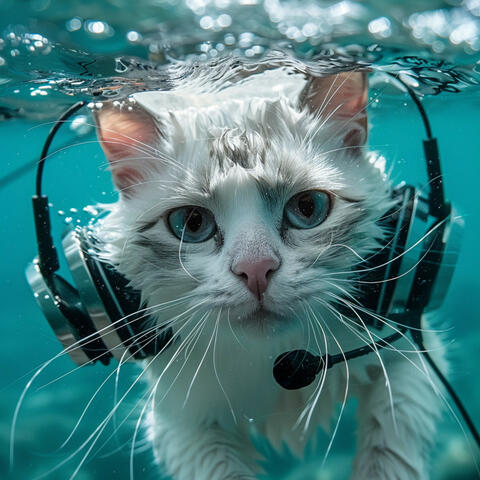 Binaural Ocean Purr: Cats Serenity Tunes