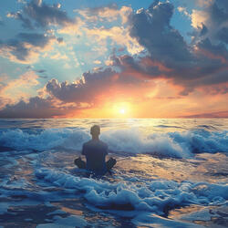 Calming Waves Ocean Serenity
