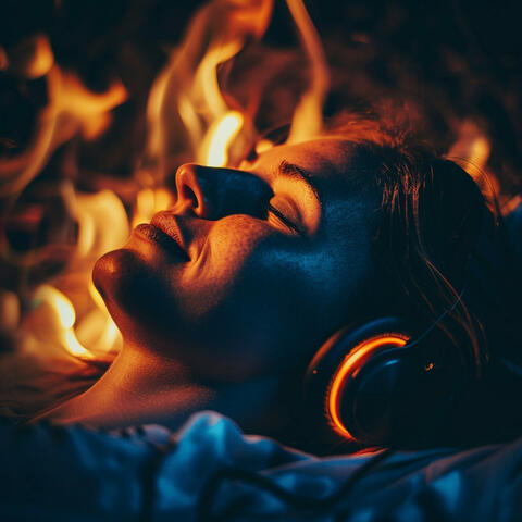 Fiery Bliss: Spa Massage Tunes