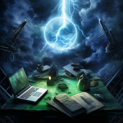 Energetic Study Melodies: Harmonic Thunder Focus