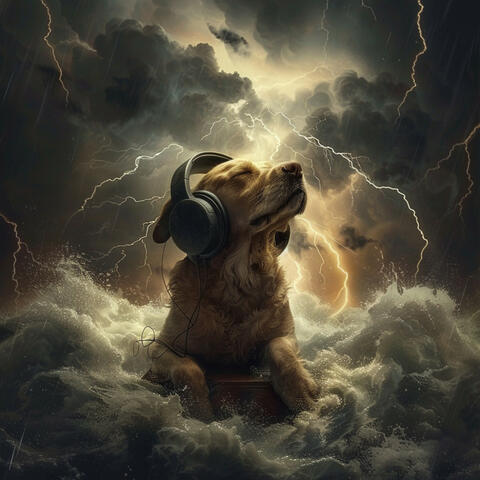 Dogs in Thunder: Calming Melodies