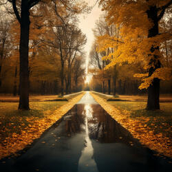 Tranquil Reflection in Silent Sound