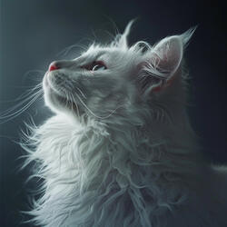 Whiskers Whispering While Waiting
