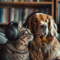 Music Calms Whiskers