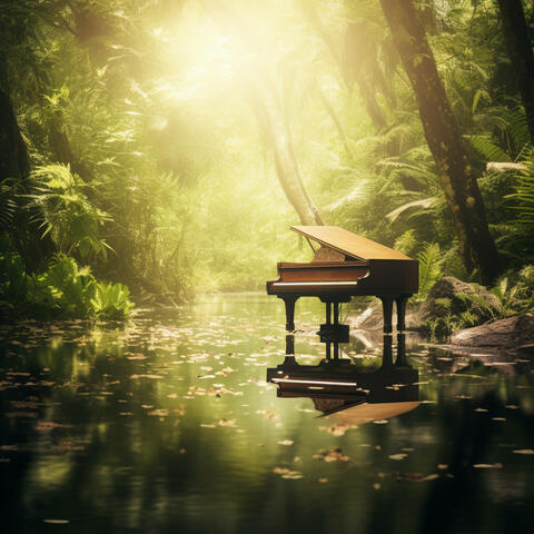 Harmonic Patterns: Piano Mosaic Echoes