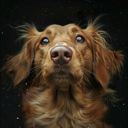 Canine’s Cradle Song in the Calming Night
