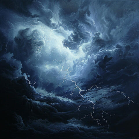 Nighttime Thunder: Deep Sleep Binaural Sounds