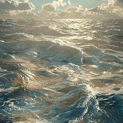 Tranquil Ocean Tones for Cognitive Enhancement