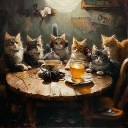 Peaceful Cat Harmonies