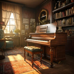 Scholarly Piano Twilight Vibes