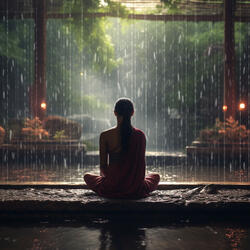 Meditation’s Rain Sound Gentle Awareness