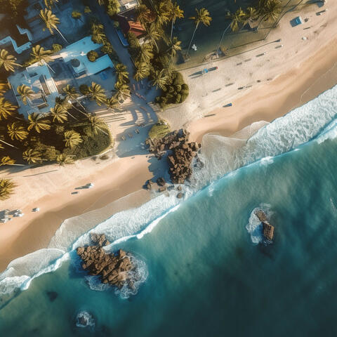 Ocean's Spa Serenity: Gentle Wave Echoes