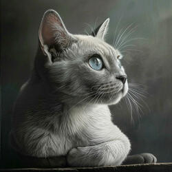 Serene Feline Vibes
