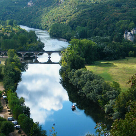 Relaxing Journey: River's Serene Escape