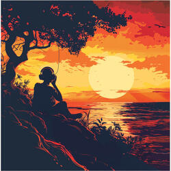Retreat into Evening Calm