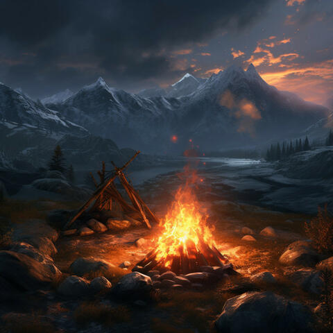 Cat's Cozy Fire: Relaxing Ambient Sounds