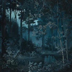 Las Olas A La Luz De La Luna Susurran