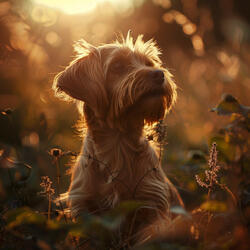 Calm Canine Melodies Flow
