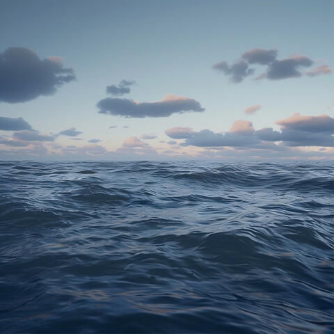 Gentle Binaural Ocean Sounds for Restful Night